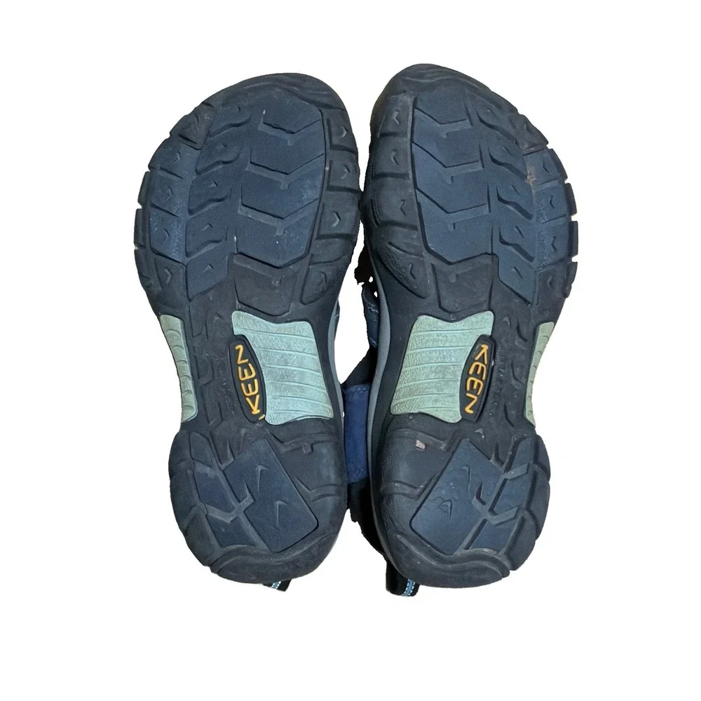 Keen Women's Navy/Black Newport H2 Strappy Close-toed Sport Sandals Size 8 Water